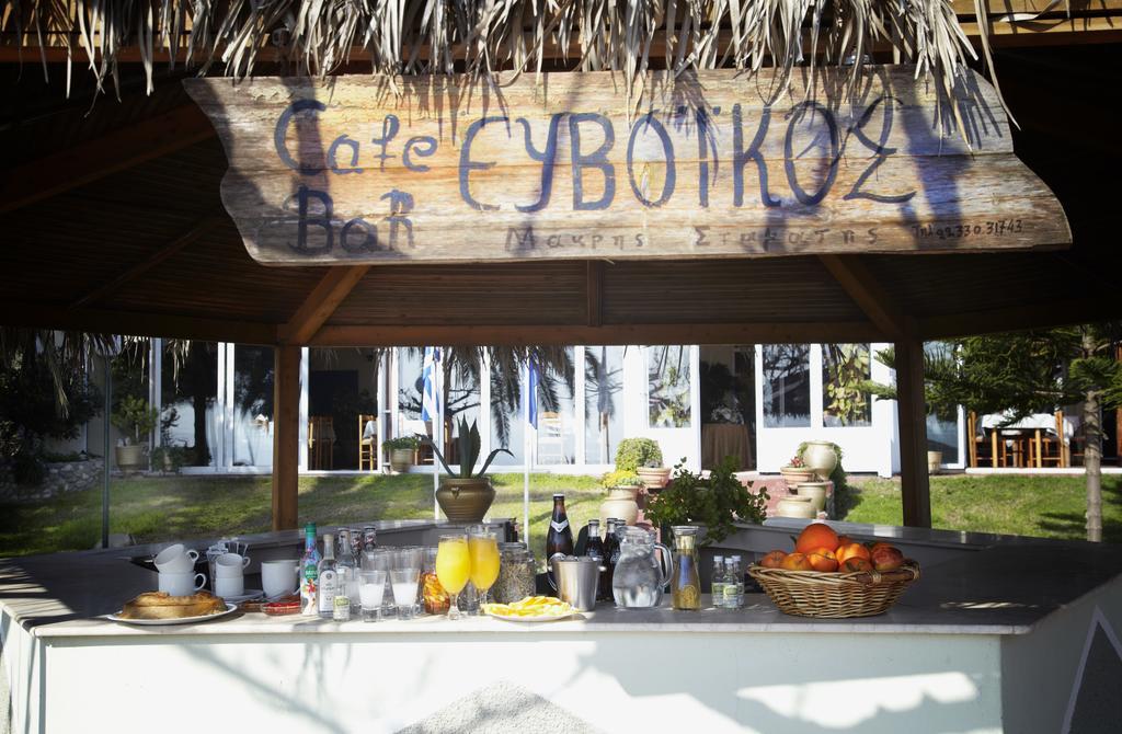 Evoikos Beach & Resort Livanátai Esterno foto